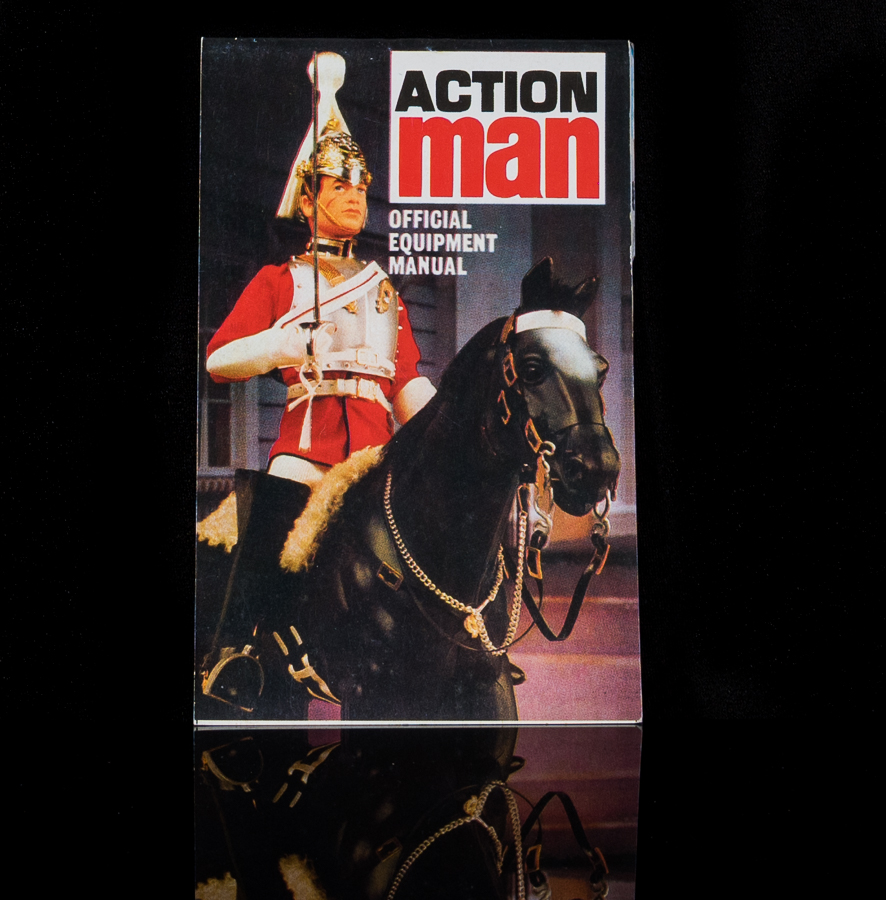 Light Blue Cover 3d. Action Man 40th Official Equipment Manual 