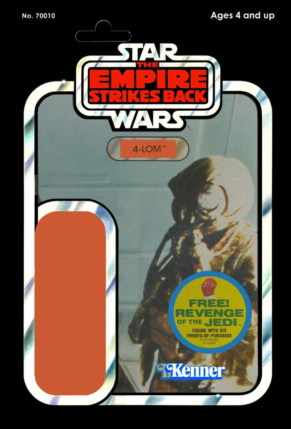 Star Destroyer Commander 41 Back-A Star Wars ESB 1980 Kenner Figure NEW