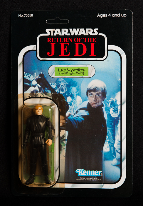 Figurine Star Wars Vintage – Luke Poncho – Kenner – Tri-Logo Meccano – 1983