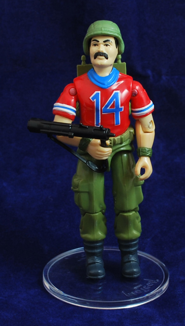 gi joe figure stands