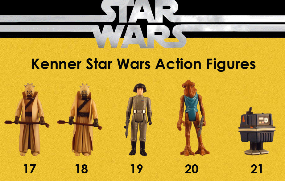 star wars kenner figures list