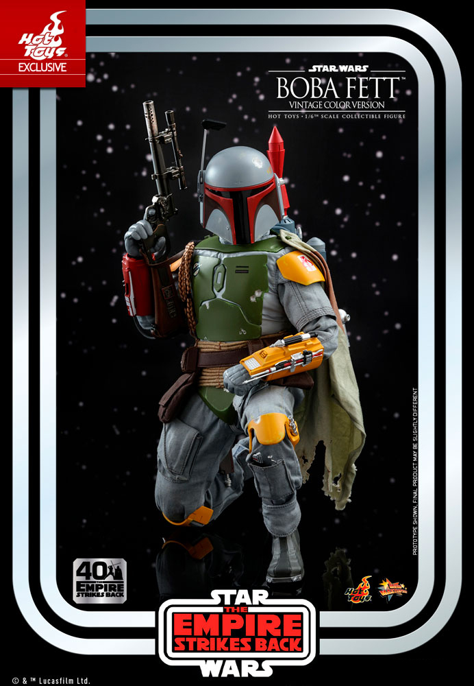 Star Wars: Boba Fett - Empire Strikes Back 40th Anniversary - Exclusive Vintage Colour Version