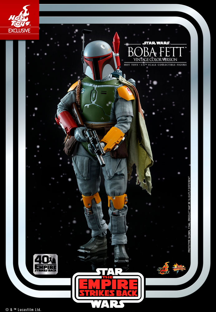 Star Wars: Boba Fett - Empire Strikes Back 40th Anniversary - Exclusive Vintage Colour Version