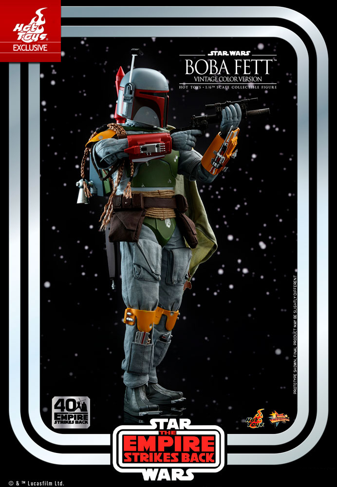 Star Wars: Boba Fett - Empire Strikes Back 40th Anniversary - Exclusive Vintage Colour Version