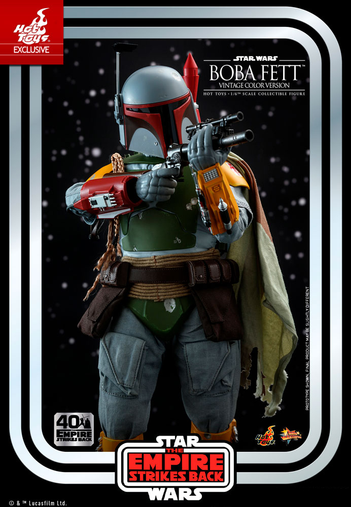 Star Wars: Boba Fett - Empire Strikes Back 40th Anniversary - Exclusive Vintage Colour Version