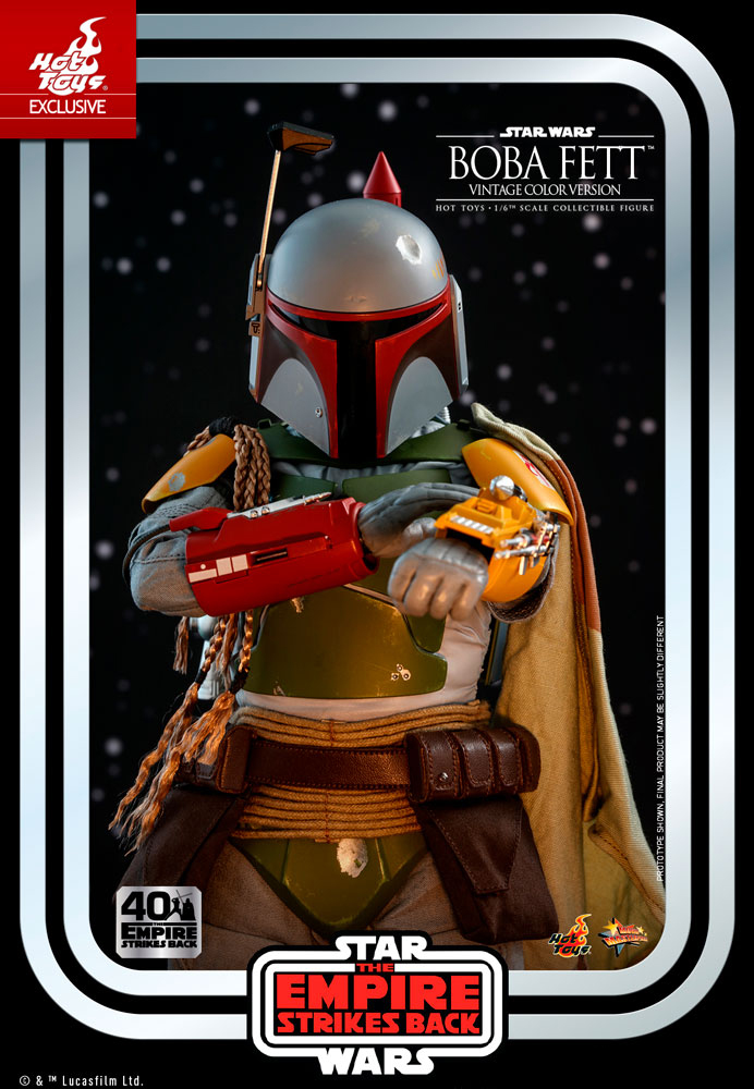 Star Wars: Boba Fett - Empire Strikes Back 40th Anniversary - Exclusive Vintage Colour Version