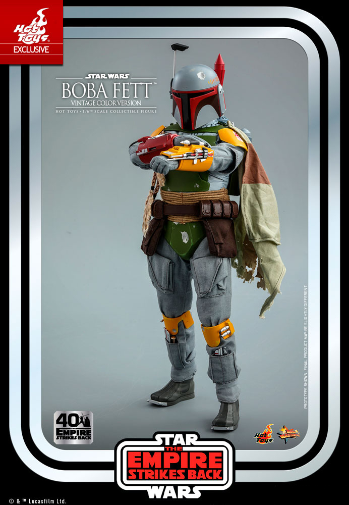 Star Wars: Boba Fett - Empire Strikes Back 40th Anniversary - Exclusive Vintage Colour Version