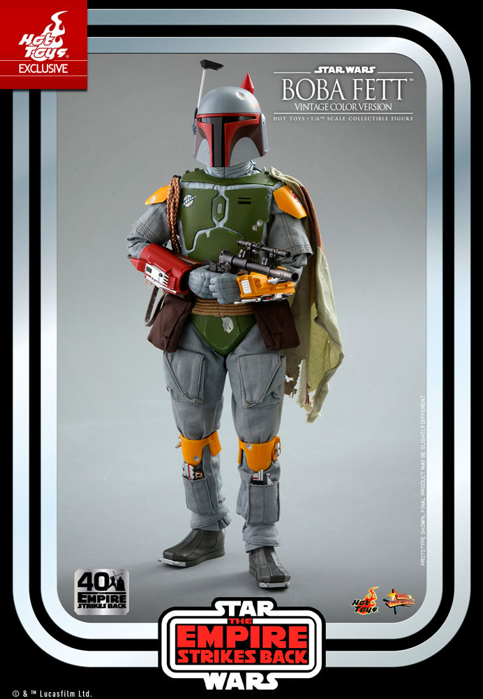 Star Wars: Boba Fett - Empire Strikes Back 40th Anniversary - Exclusive Vintage Colour Version