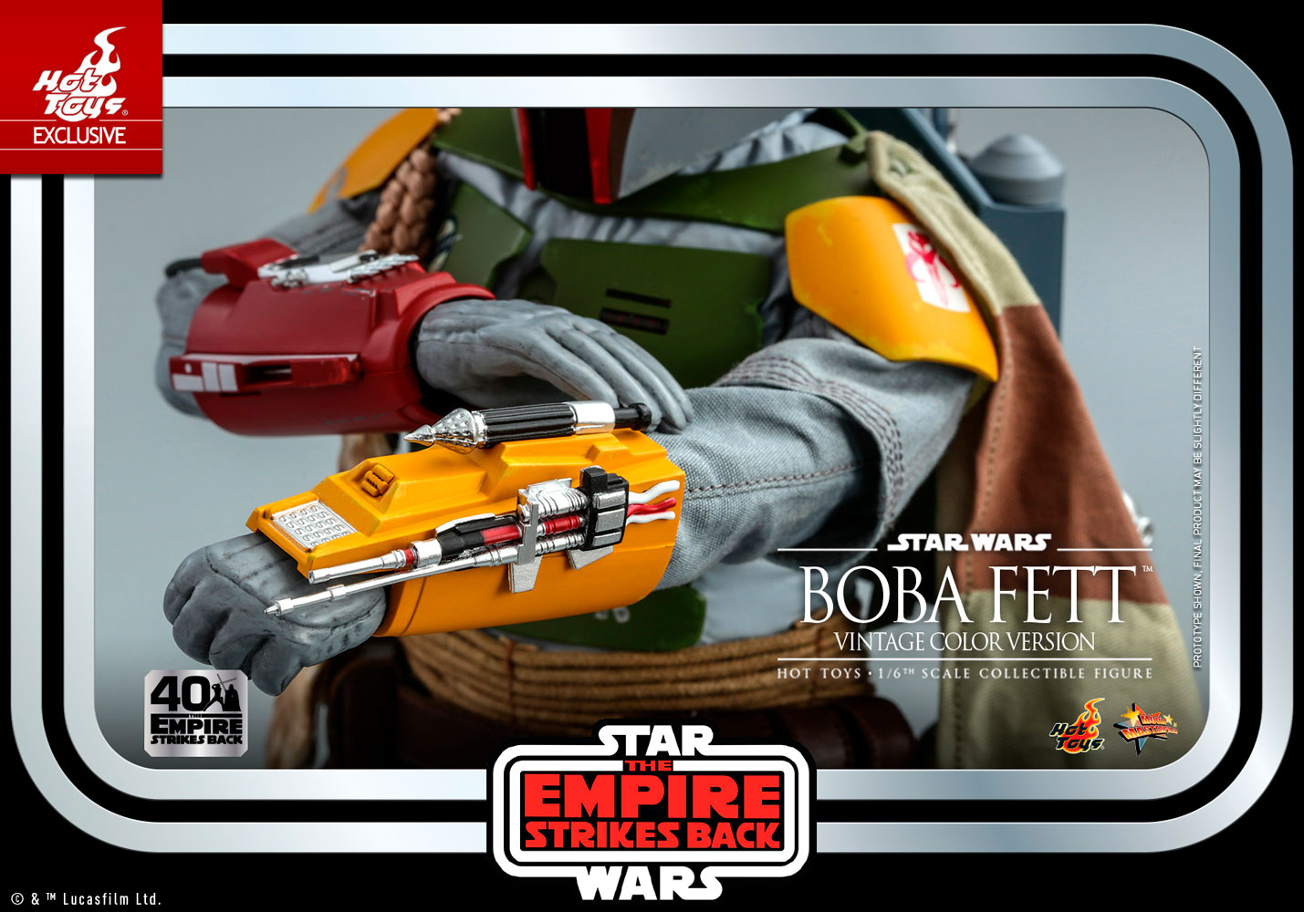 Star Wars: Boba Fett - Empire Strikes Back 40th Anniversary - Exclusive Vintage Colour Version